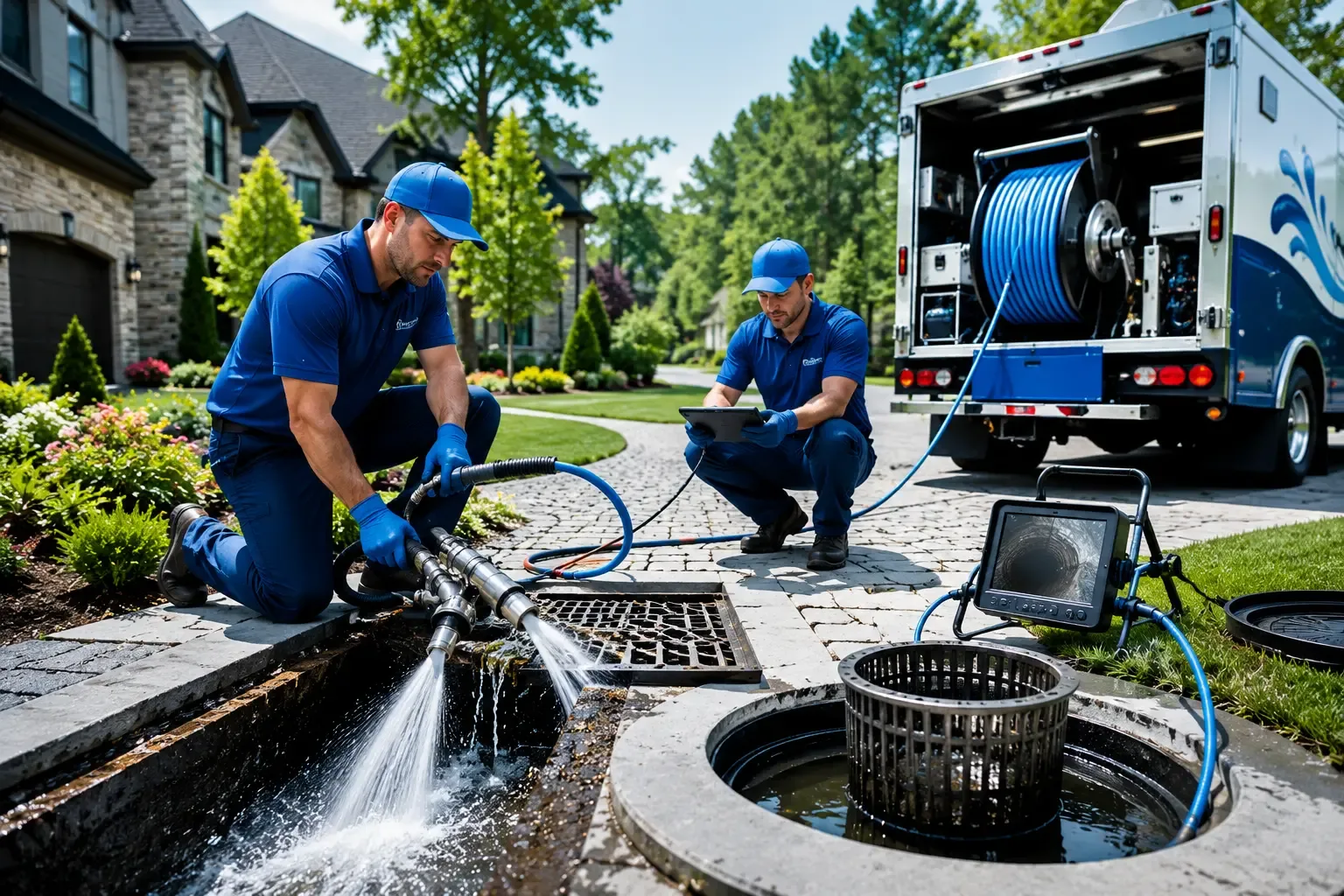 Local outdoor drain cleaning professionals in Marion, IN