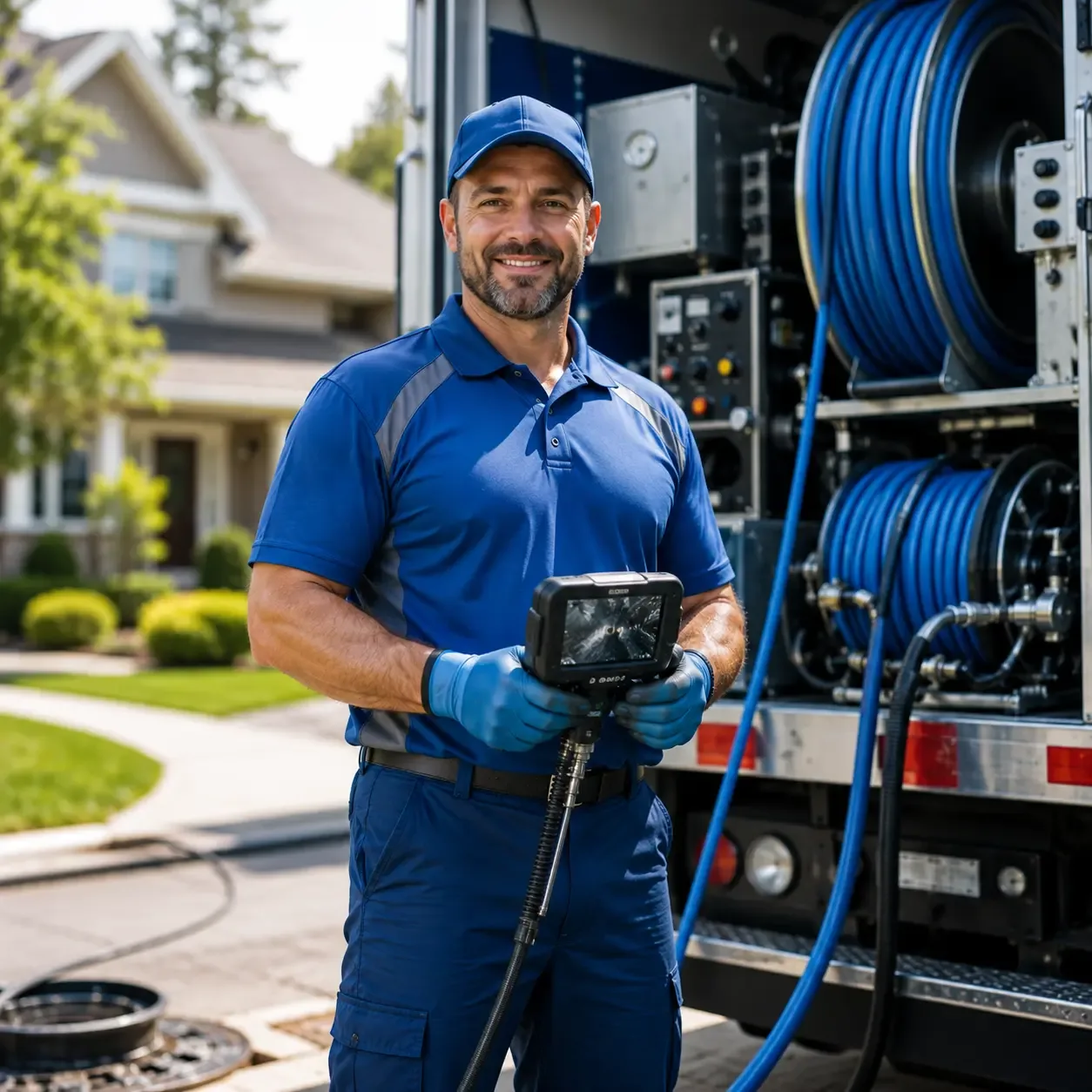 Local outdoor drain cleaning specialists in Marion, IN